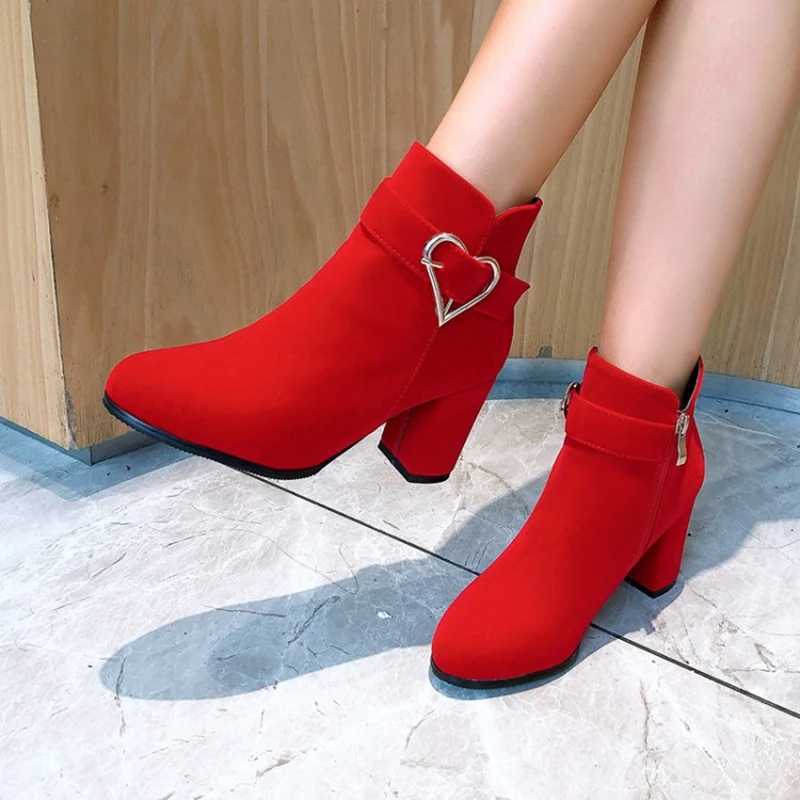 REAVE Spring Women Pumps Boots High Quality Lace-up European Ladies shoes PU High Heels Boots S2398 Z250704