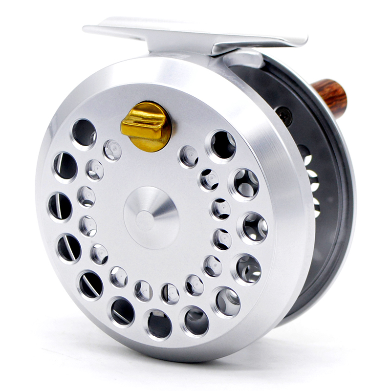 3/4wt Fly Reel with CNC-Machined Aluminium Material for River and String Fishing - Interchangeable Left and Right Hand