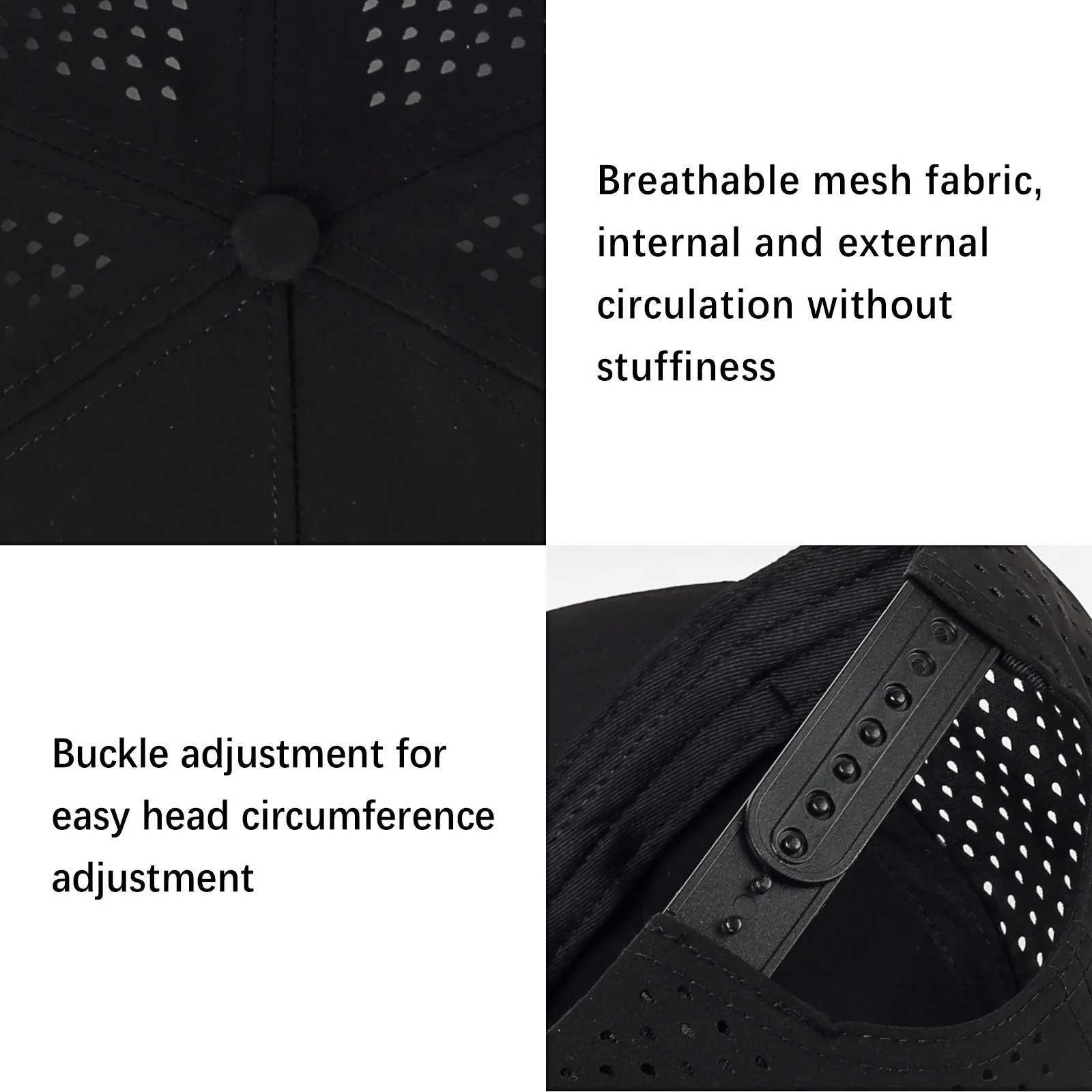 Blank Sport Caps For Men And Wen Solid Color Sun Hat Hip Hop Breathable Mesh Baseball Cap Outdoor Casual Trucker Hat X250704