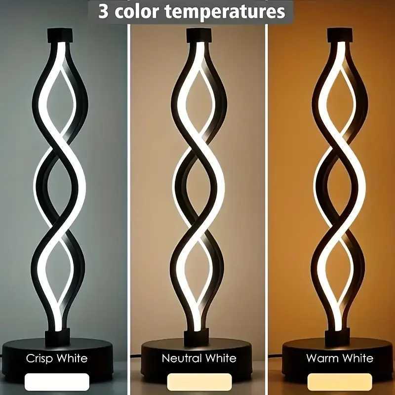 LED Table Lamps Adjustable Color Changing Desk Lamp USB Powered for Bedroom Living Room Bathroom Fantasy Theme Home Decoration XJ250703