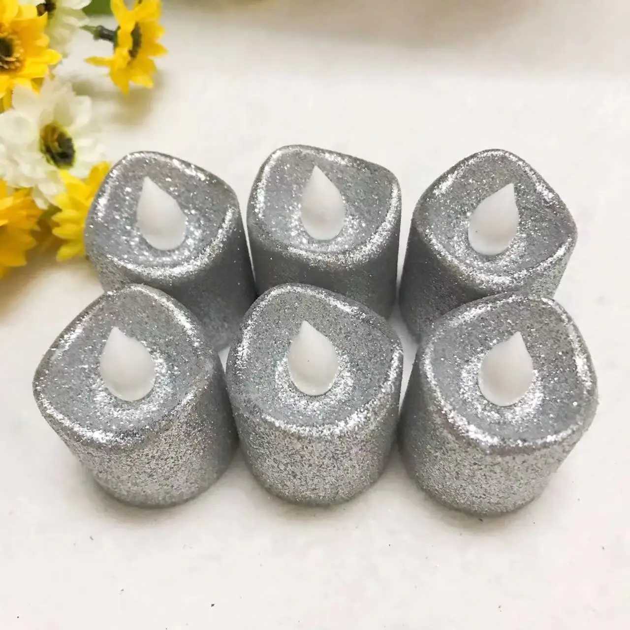 Creative Candle Light Wedding Bar Decoration LED Powder Small Candles. Special setting W250704