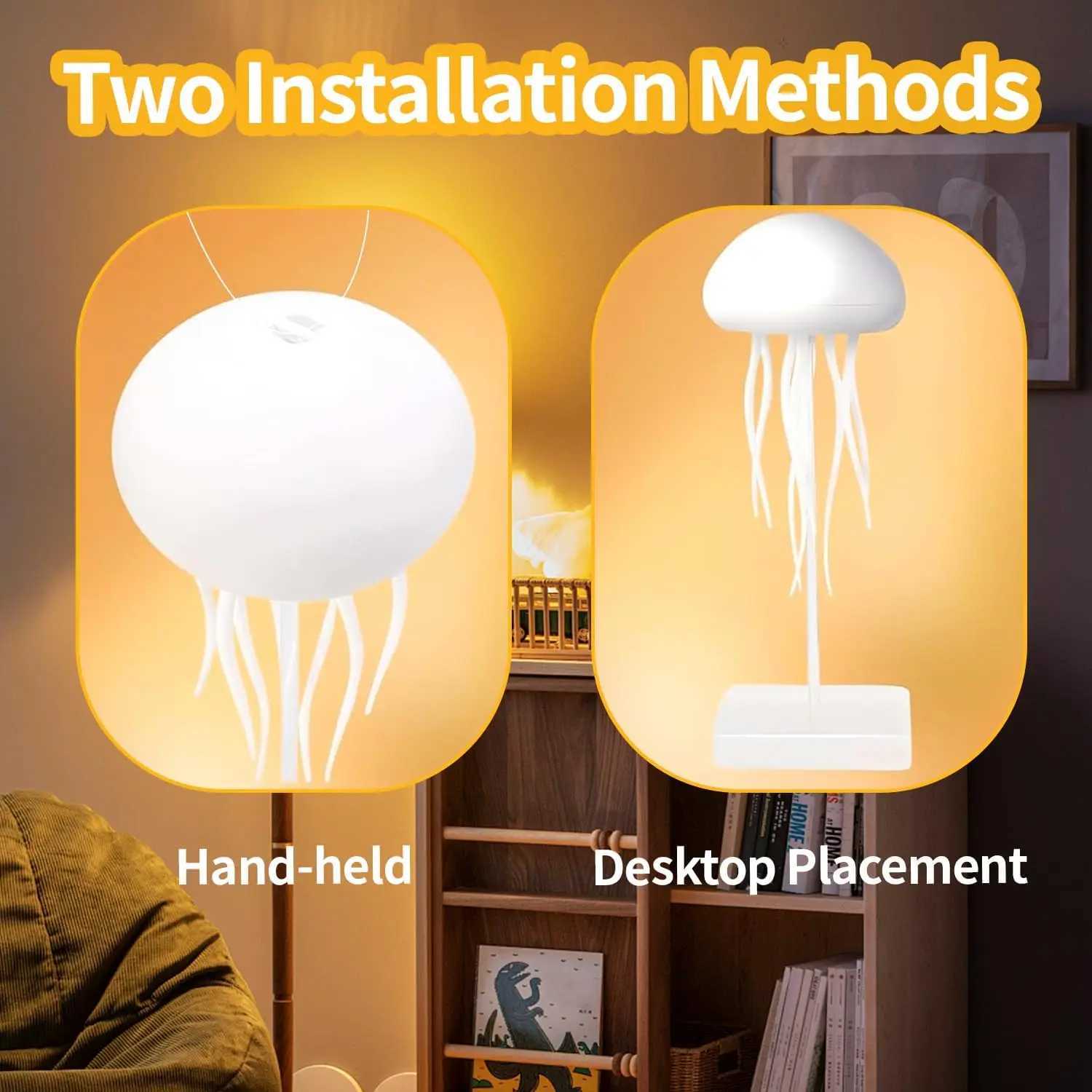 4 Modes 7 Colors Gradient Table Atmosphere Night Light with Dancing Legs for BedroomXJ250703