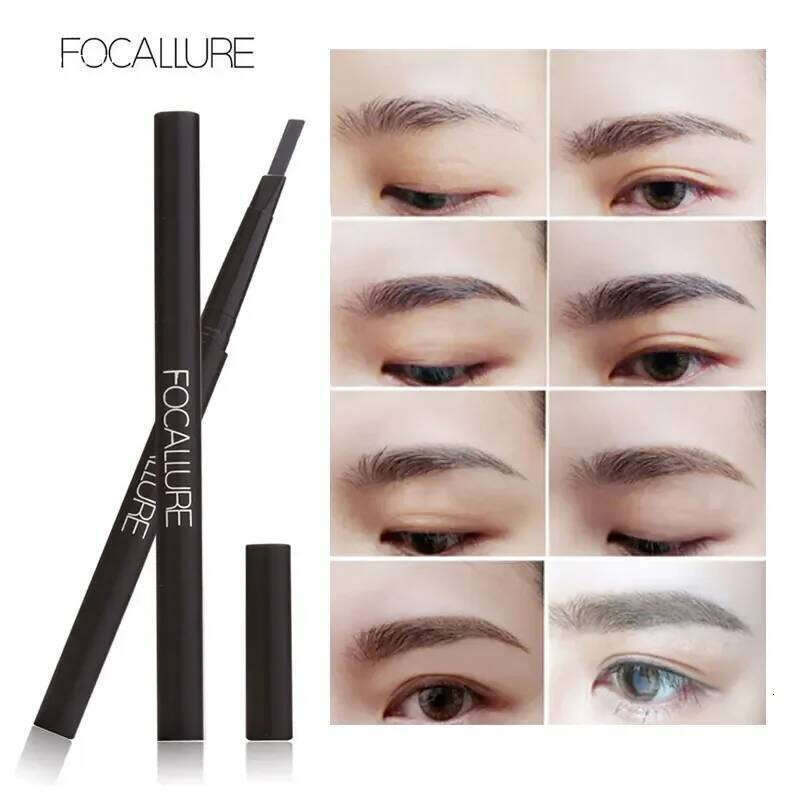 Focallure Wholesale Eyebrow Pencil 3 Colors Brow Pen Professional Eye Makeup Eyebrows Enhancer Tools X250705