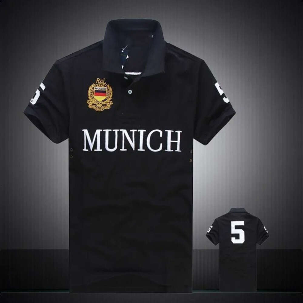 High Quality Polo Shirt Men Short Sleeve T Shirt Brand London New York Chicago Polo Shirt Men Drop ship Cheap US S-XXL