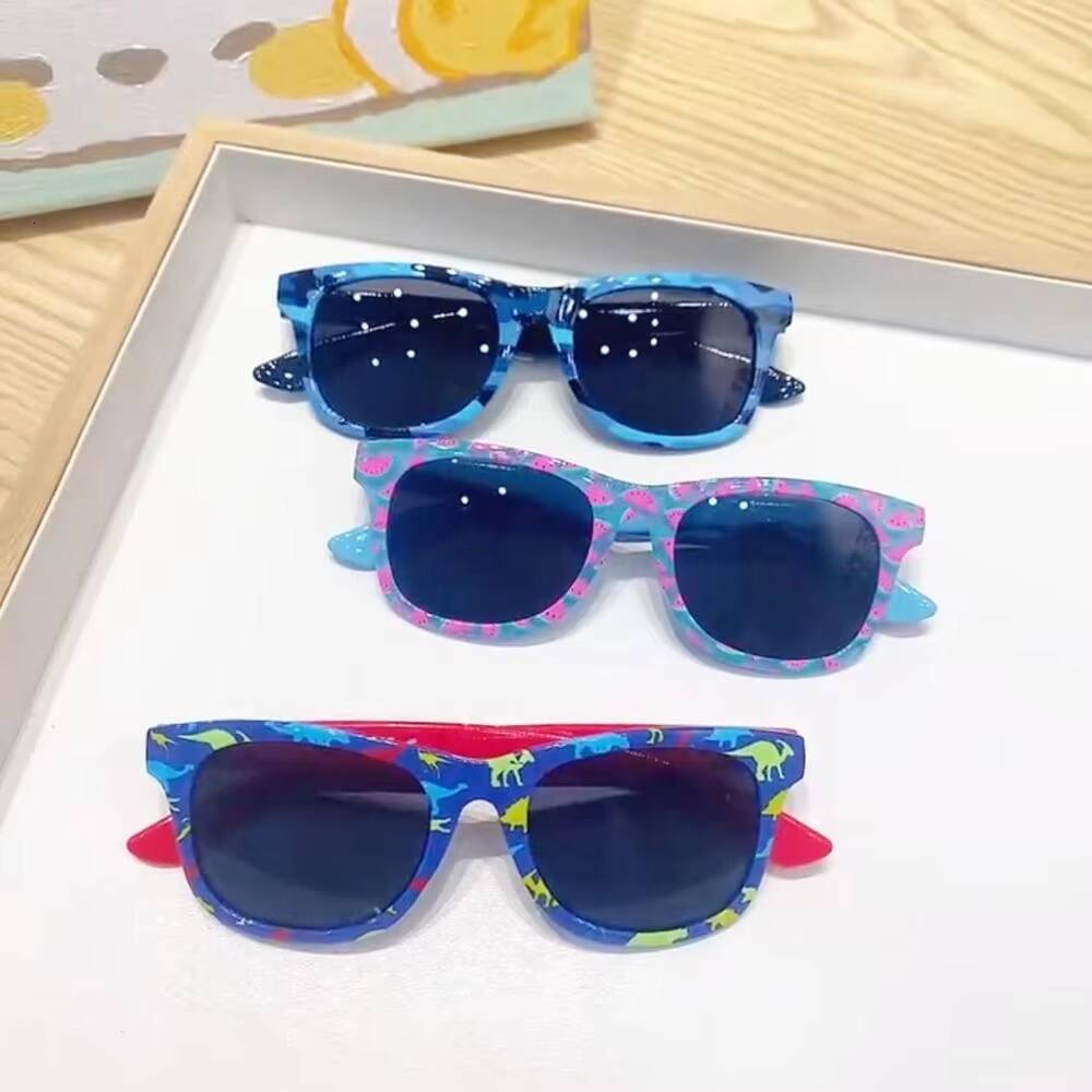 Cartoon Square Frame Dinosaur ChildrenS Shades Ultraviolet-Proof kids eyewear Sun Protection Sunglasses for Party ddmythur Z260305