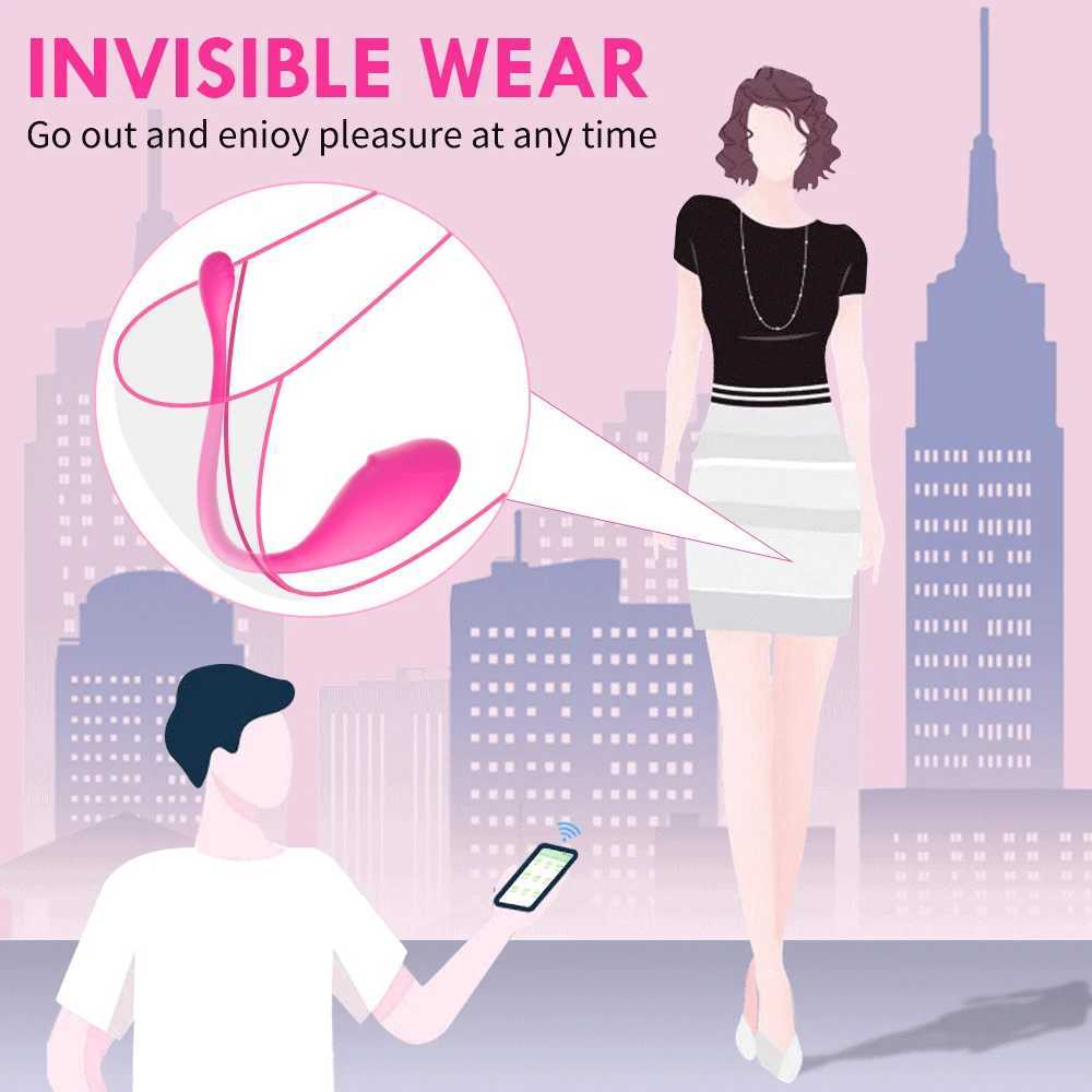 Wireless Bluetooth APP Vibrator Female Remote Control Egg Clitoris Stimulator G Spot Massager Sex Toys for Women Adults PantiesXJ250704