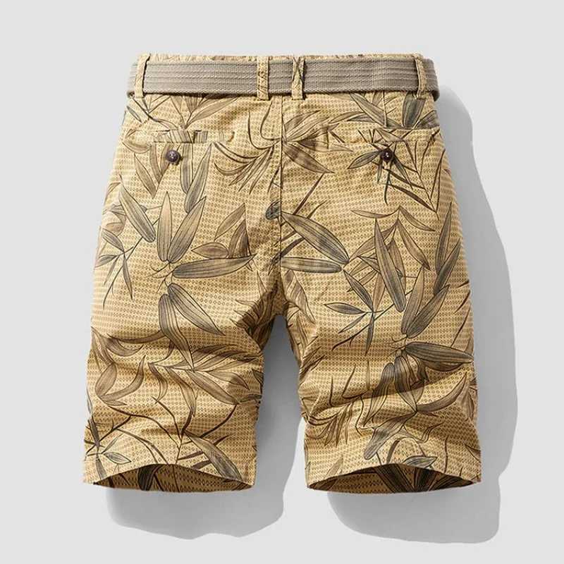 Short Pants for Men Half Baggy Multi Pocket Loose Camo Camouflage Bermuda Long Mens Cargo Shorts Wide Vintage Heavy White Cotton W250705