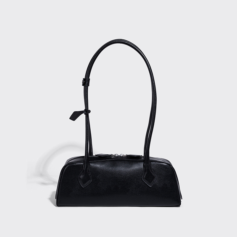 Designer Brand Luxury Bag Baguette Purses Cowhide Hot Sausage Armpit Bag - Genuine Leather Shoulder Bag High-End Feeling French Stick Handbag