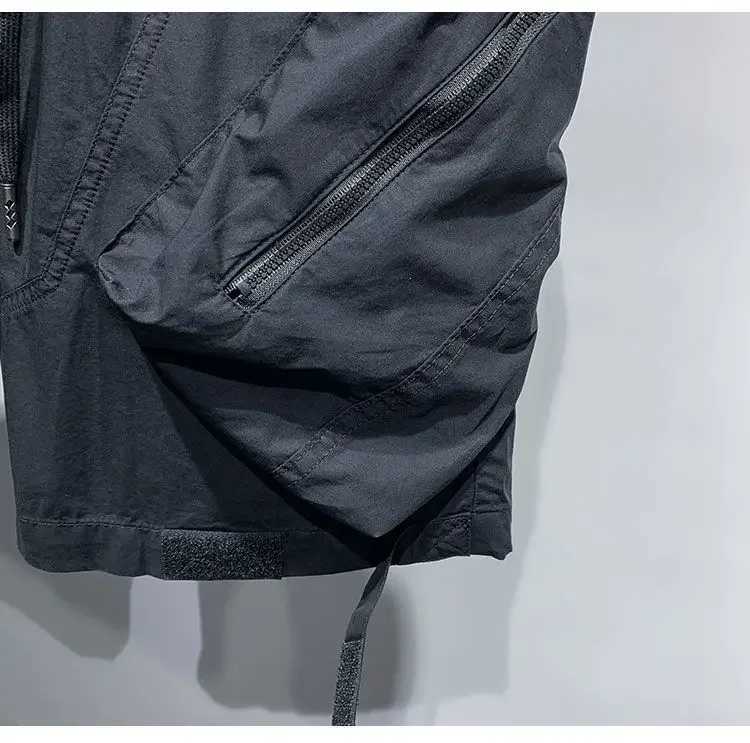 Men Fashion Caogo Shorts Big Pockets Jogger Shorts Hip Hop Streetwear Harajuku Pants Plus Size Streetwear Hip Hop Sweatpants W250705