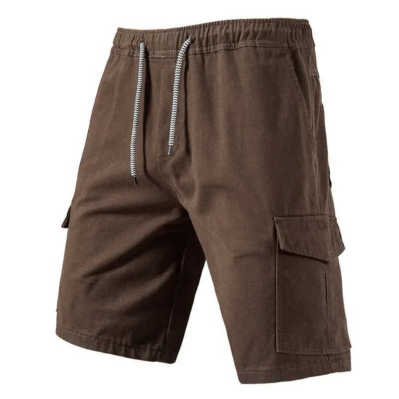 Fashion Casual Street Style Cargo Shorts Mens Summer Loose Straight Pants Outdoor Multi-Pocket Casual Pants W250705