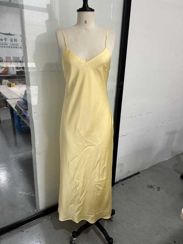 Fashion Evening Dress 2025 Summer Women's New Backless Strap Long Dress V-neck Socialite Style Elegant Dress