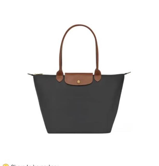 Designer Bag Luxurylong High Quality champes Leather Canvas Tote Fashion Wallet Outdoor Beach Shopping Bag Woman Messenger Shoulder Handbag