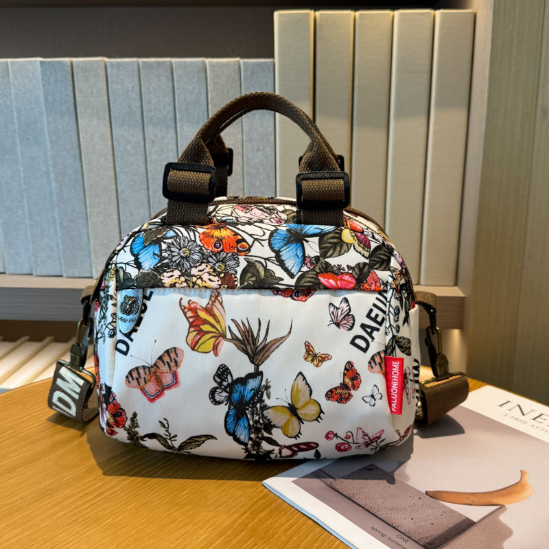 Fashion printed women trend s crossbody bag trend new fashion commuting bag designer bag Oxford cloth handbag women s shoulder bag