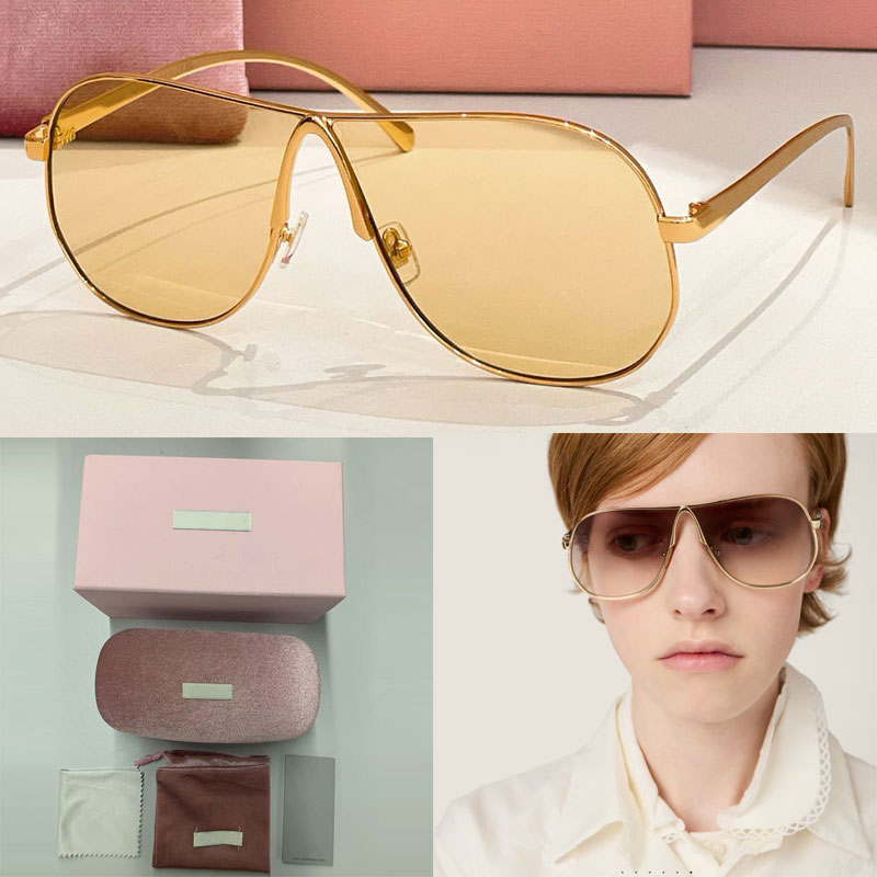 New Women Ombre Sunglasses SMUA56 Women Designer Pilot Lens Glasses Womens Oversized Shapes Sunglasses Top Quality
