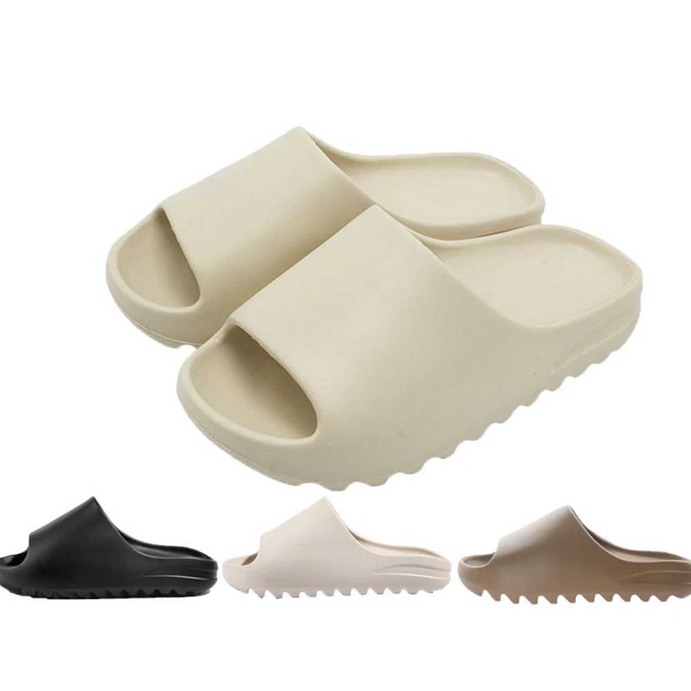 Comwarm New Womens Fashion Summer Slippers Soft EVA Thick-soled Sandals Bathroom Slides Non-slip Beach Slides Coconut SlippersXJ250704