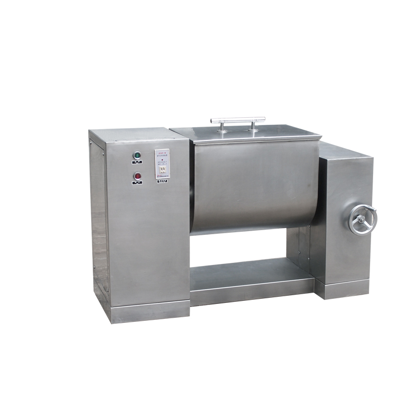 Horizontal Ribbon Trough Single-Shaft Paddle Mixer for Bulk Materials Handling