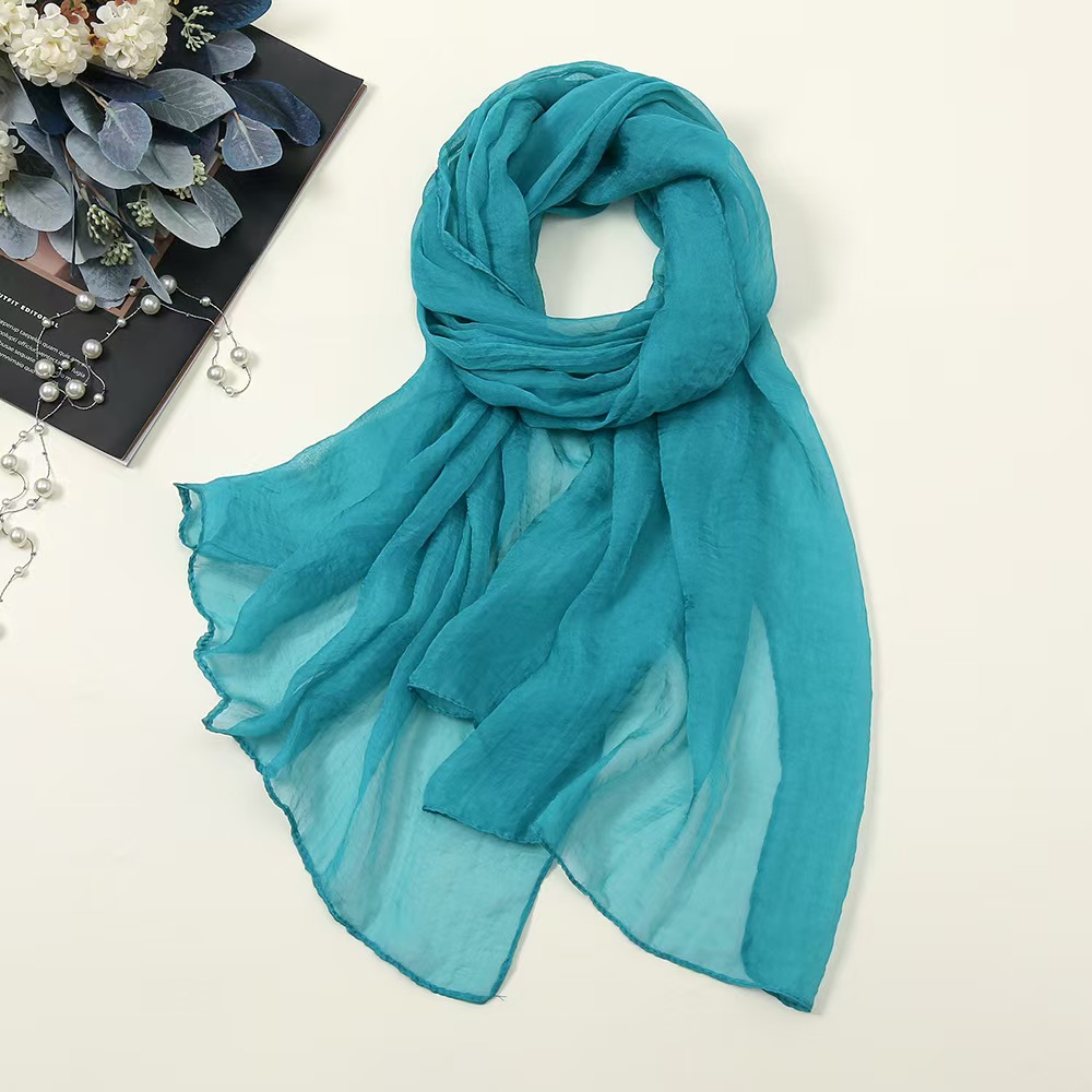 K1246 Cotton and linen large square scarf for women, spring and autumn silk scarf, Korean style, headscarf, versatile scarf, summer sun protection sha