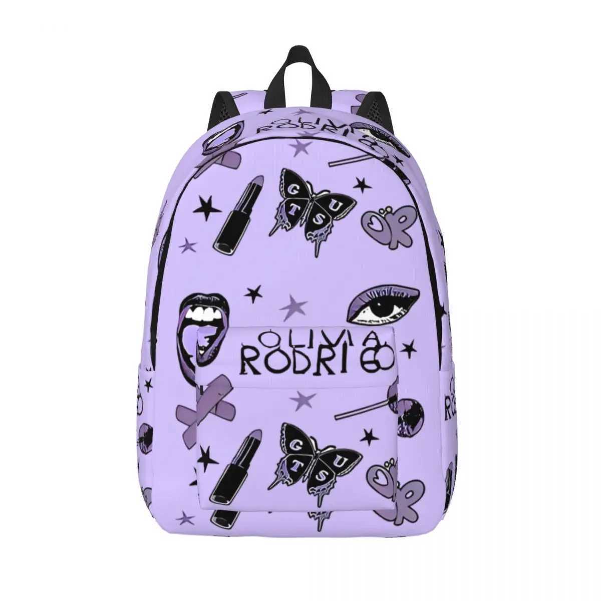 Olivia Guts Vampire Rodrigos Backpack for Men Women Teenage Student Work Daypack Sour Laptop Computer Canvas Bags Outdoor W250705