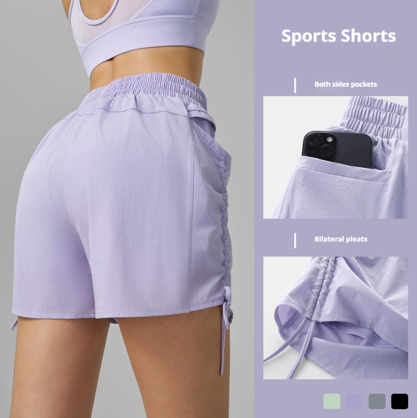 Yoga Short Side Dra… - image