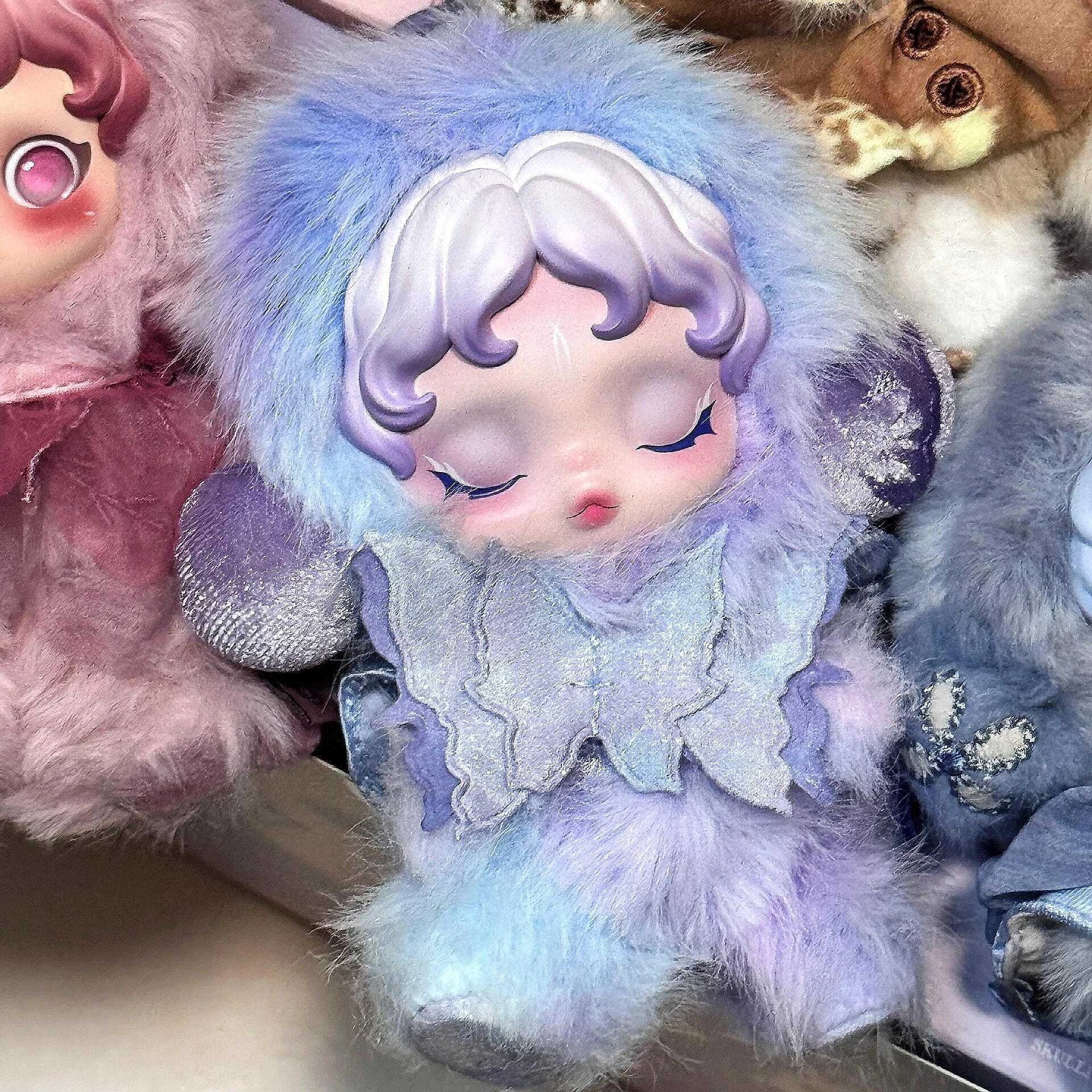 Genuine Skullpanda L Impressionnisme Series Vinyl Plush Blind Box Art Doll Model Decor Hanging Ornament Collectible Toy Fans Gift XJ250705