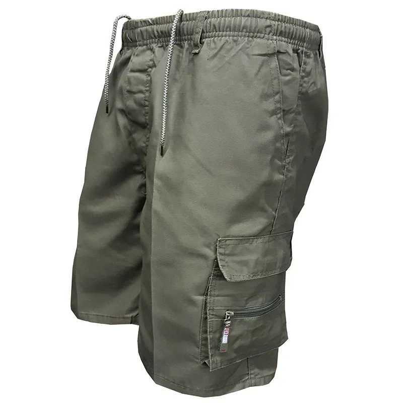 Fashion Mens Military Cargo Shorts Mens Tactical Pants Casual Big Pocket Sports Slacks Cargo Panels Trousers Plus Size for Male W250705