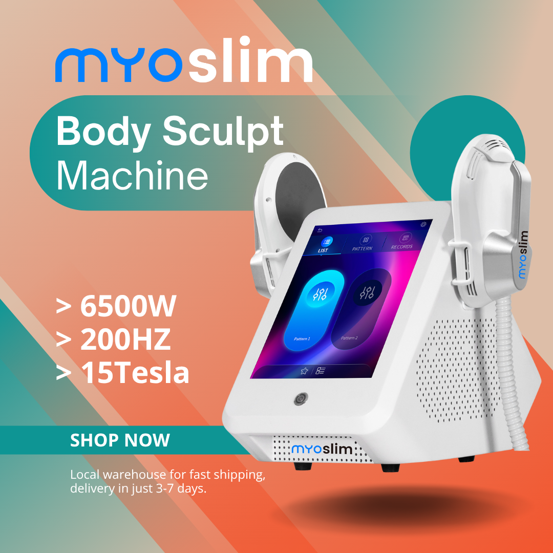 MYOSLIM NEO EMS RF Machine 6500W EMSZERO For Fat Body Pelvic Slimming Sculpting Muscle Stimulation Device