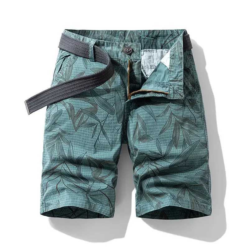 Short Pants for Men Half Baggy Multi Pocket Loose Camo Camouflage Bermuda Long Mens Cargo Shorts Wide Vintage Heavy White Cotton W250705
