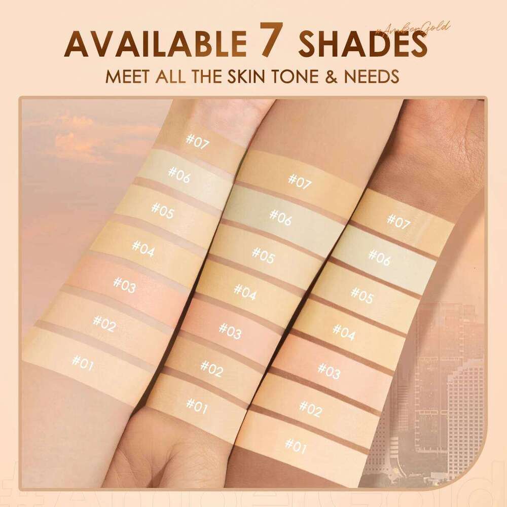 FOCALLURE 7 Colors Matte Base Foundation Cream Flawless Liquid Contour Concealer Waterproof Professional Face Cosmetic X250705