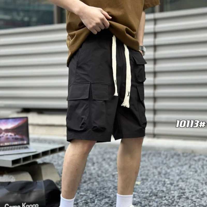 2025 Summer American Tooling Shorts Mens Multi-pocket Quick-drying Shorts Breathable Straight Five-point Pants Streetwear W250705