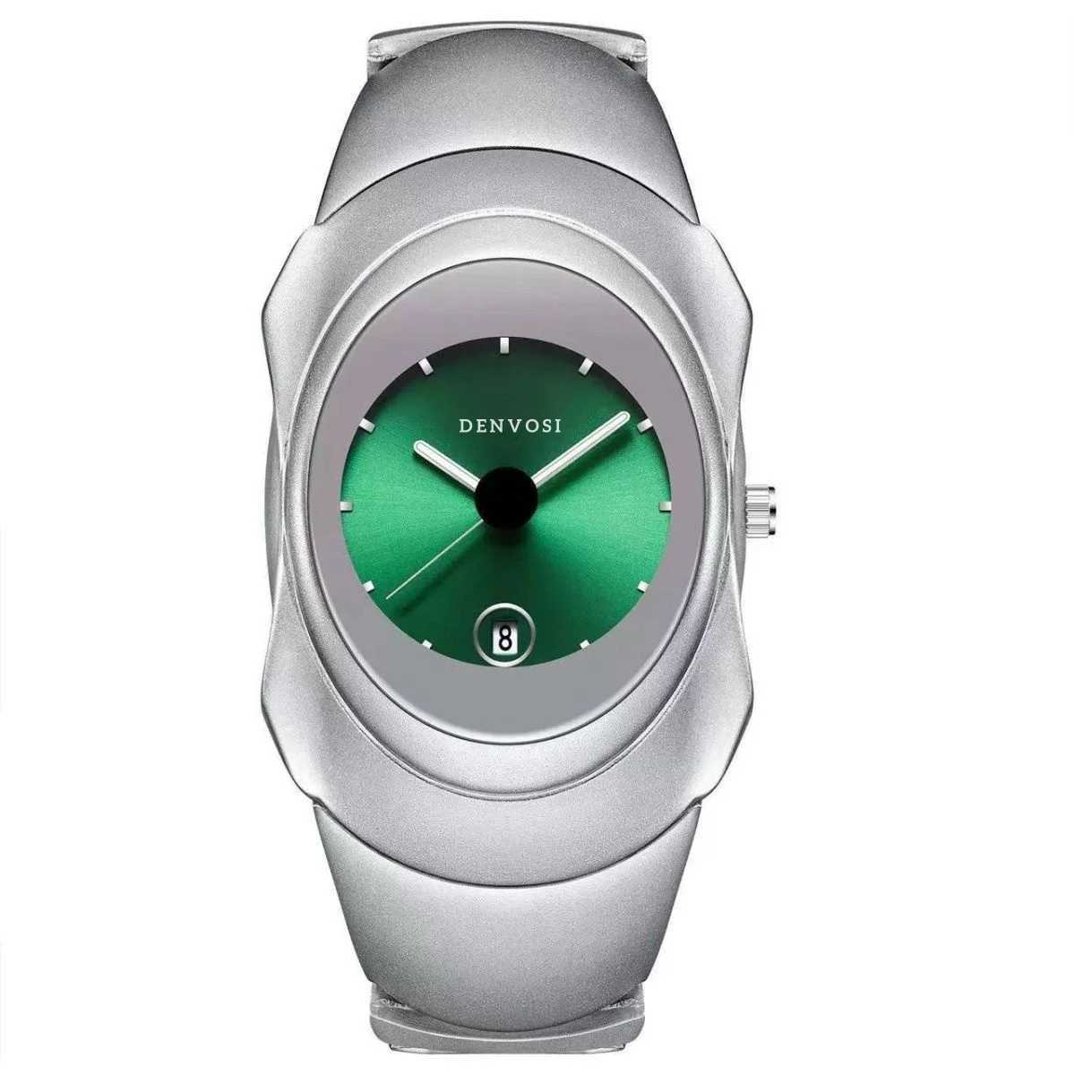 New Men Quartz Watches Unique Sleek Stainless Steel Casual Business Waterproof Male Wristwatches W250704