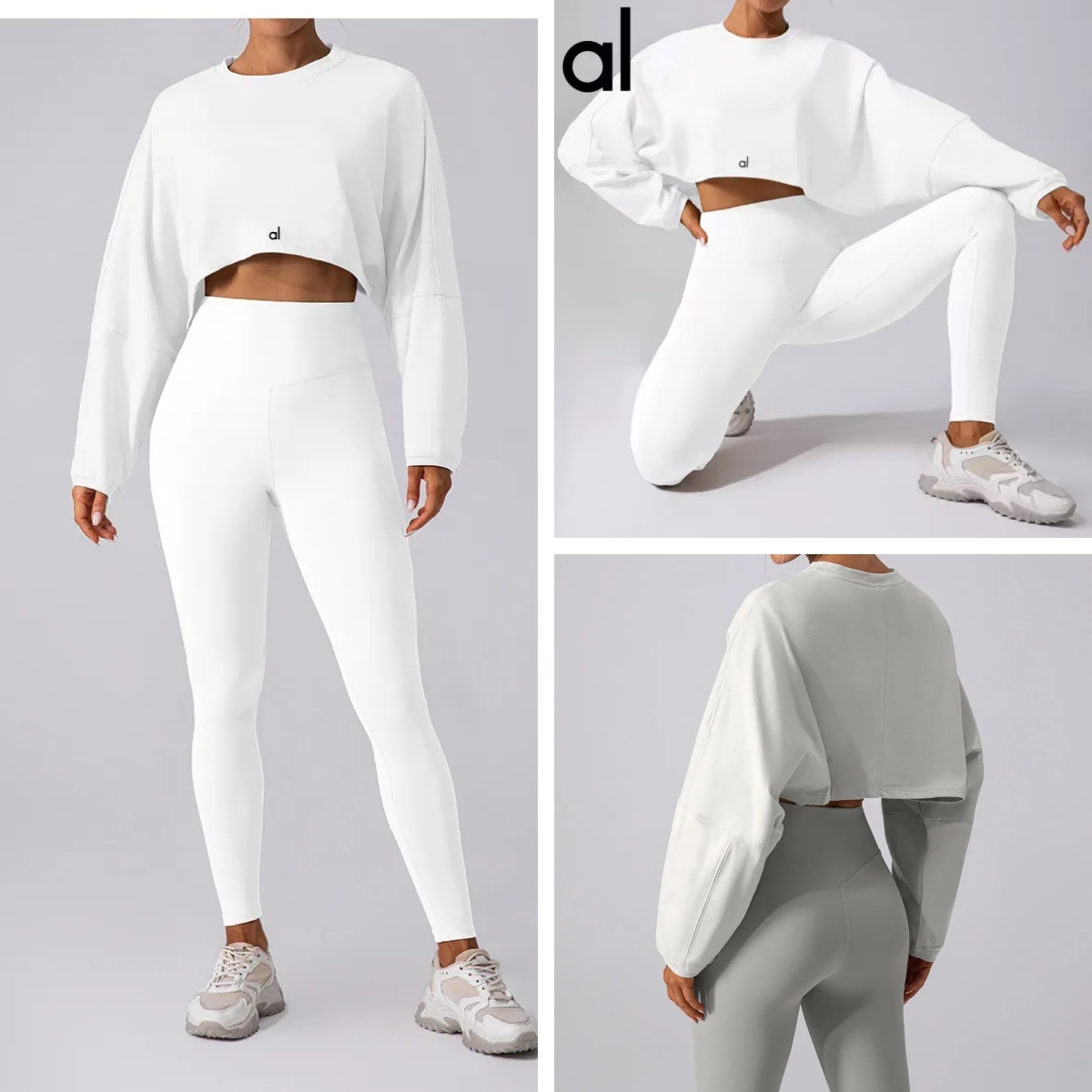 Yoga Gym Shirts Alo… - image