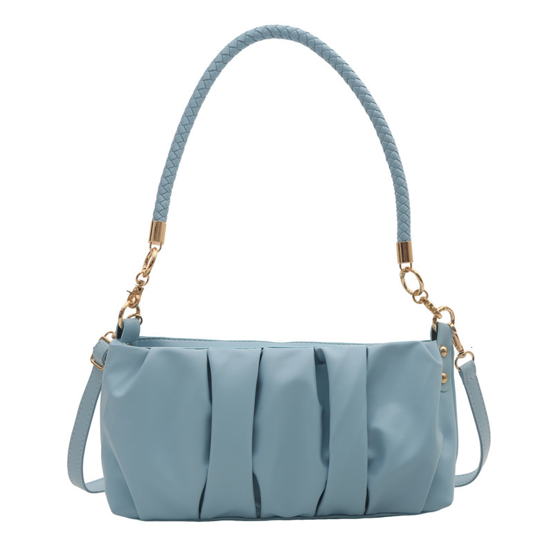 French trend trend niche design women s hot selling shoulder bag designer bag women s crossbody bag texture pleated armpit cloud bag