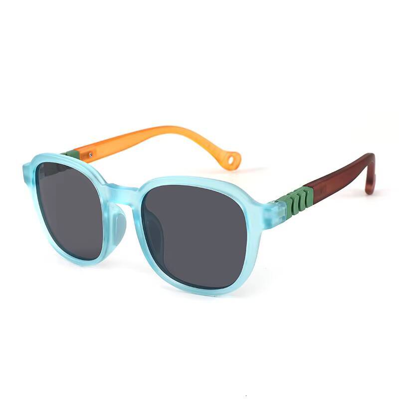 Kids Polarized Sunglasses for Toddler Boys Girls Children TR Square Frame Travel Goggle UV400 Shades Colorful Eyewear ddmythur Z260305