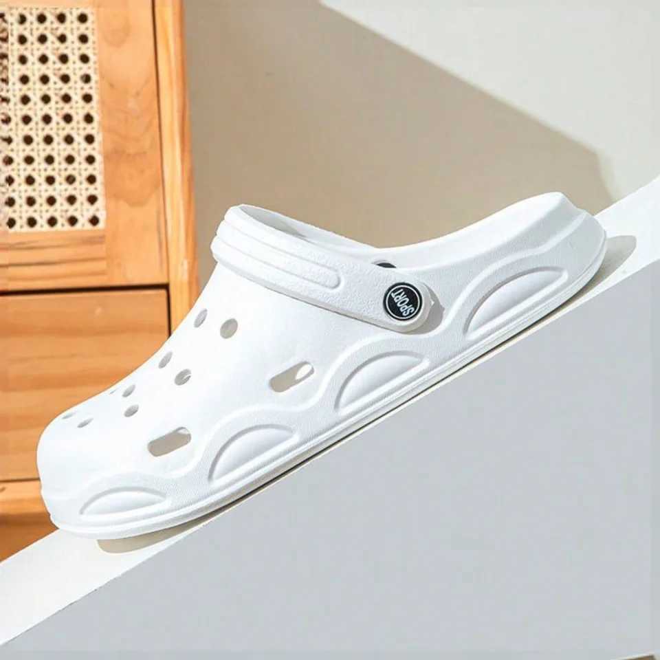 Summer Womens Clogs Casual and Versatile Garden Shoes Couples Environmentally Friendly Eva Slippers Dual-Use Beach Slippers XJ250704