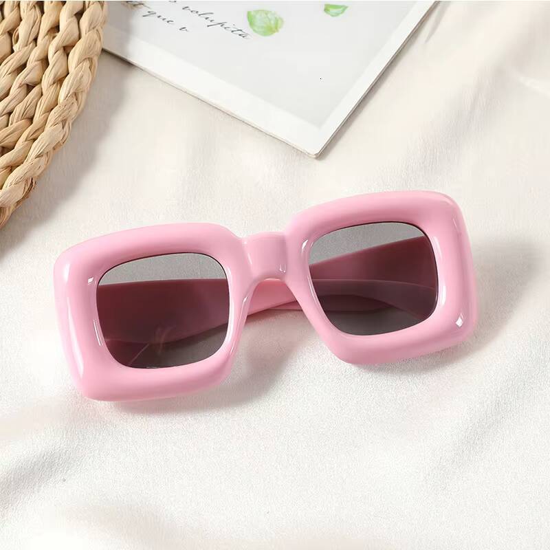 3-12 Years New Square Sunglasses for Boys Girls Y2K Retro Design Shades Candy Color Goggle Sun Glasses Kids Children Eyewear ddmythur Z260305