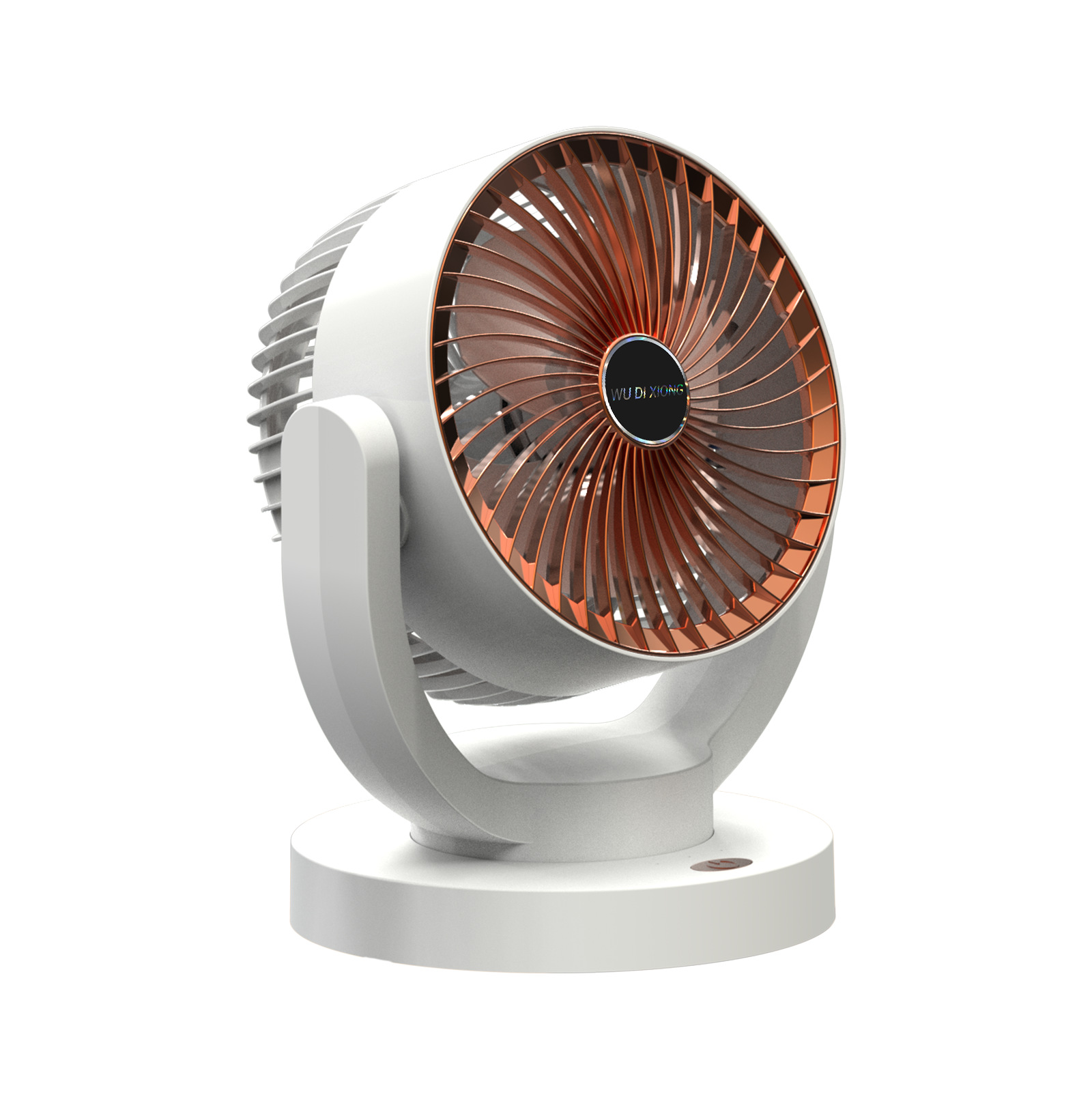 New desktop circulating fan - USB charging air convection electric fan - Student dormitory desktop standing small fan Z250214
