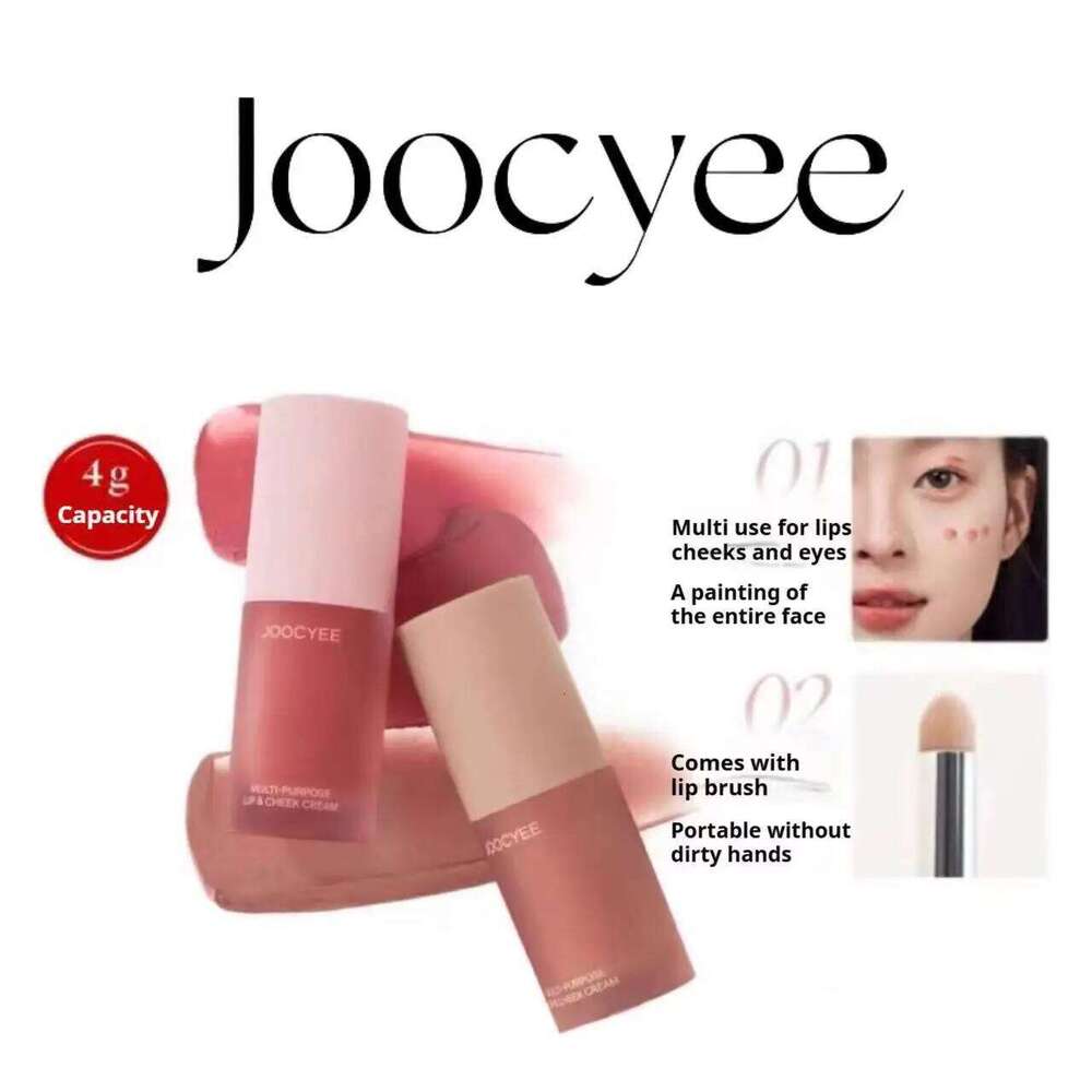 Joocyee lti-pose Lipstick Blush Eyeshadow 3-in-1 Soft Matte Veet Mist Cream Lip Glaze Full Face Makeup Brightening X250705