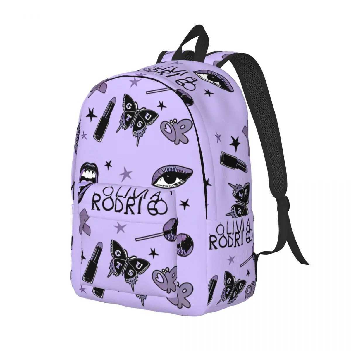 Olivia Guts Vampire Rodrigos Backpack for Men Women Teenage Student Work Daypack Sour Laptop Computer Canvas Bags Outdoor W250705