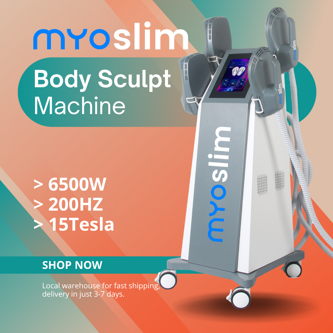 Best Selling Nova MYOslim Neo 6500W High Power 4 RF Handles Hi-emt Body Sculpt EMS Body Muscle Stimulate Machine