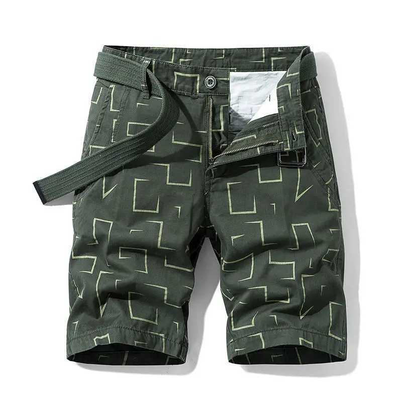 Loose Male Short Pants Printed Cotton Jorts Japanese Mens Cargo Shorts Street Style Y2k Streetwear Clothes Popular Casual Nylon W250705