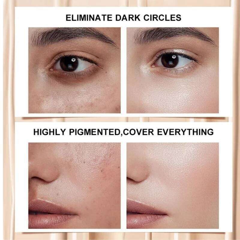 FOCALLURE Makeup Concelaer Full Coverage Waterproof Concealer Cream Oil-control Face Base Foundation Moisturizing Cosmetics X250705