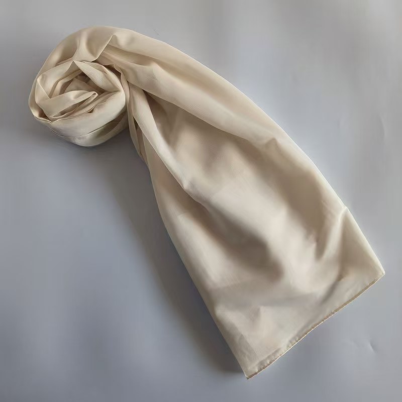 K1239 Chiffon fringe headscarf 70*180 breathable long scarf ladies shawl scarf Middle Eastern headscarf