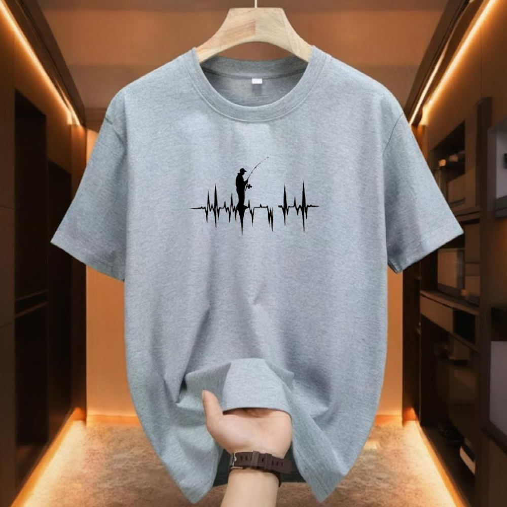 Man Designer T Shirt Summer Men's Loose Outdoor Leisure Sports Round Neck Short Sleeve Printed Shirt Top 462