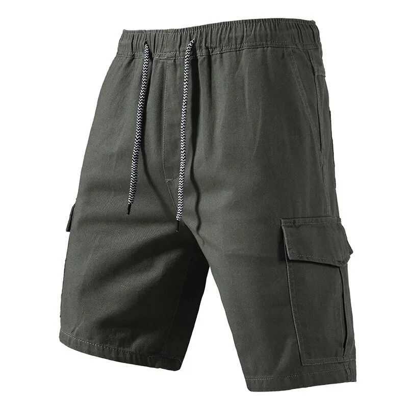 Fashion Casual Street Style Cargo Shorts Mens Summer Loose Straight Pants Outdoor Multi-Pocket Casual Pants W250705