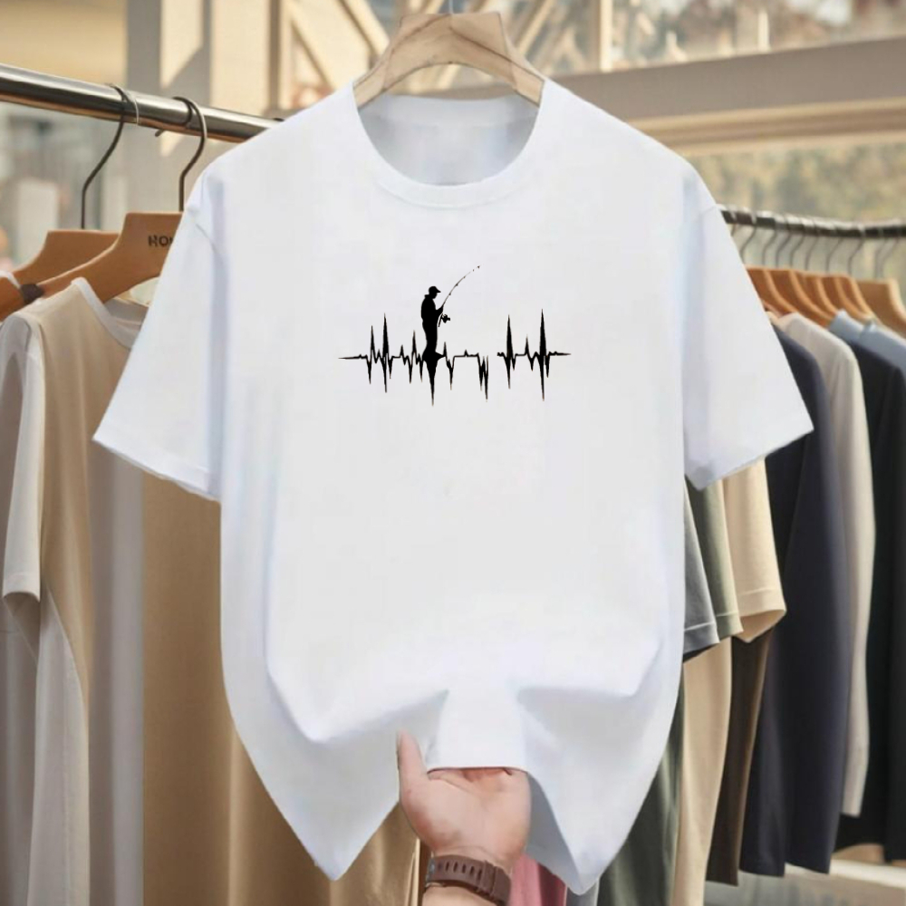 Man Designer T Shirt Summer Men's Loose Outdoor Leisure Sports Round Neck Short Sleeve Printed Shirt Top 462