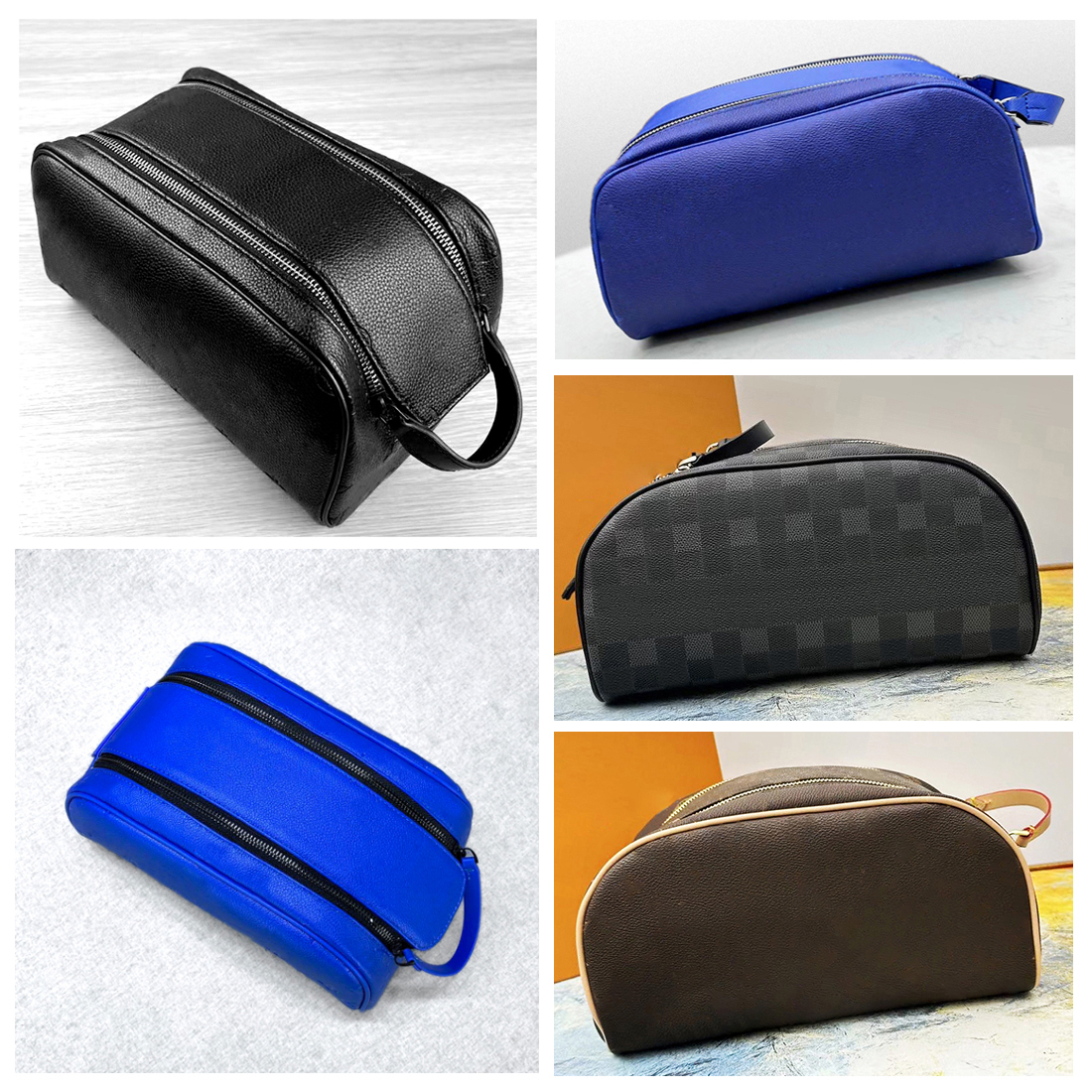 10a Luxury Brand Cosmetic Bag Designer Bag Women's Beauty makeup pouch Large Waterproof Toiletry Bag Hanging Wash Bag Women's Travel Double Zip Clutch