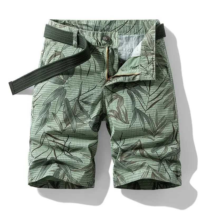 Short Pants for Men Half Baggy Multi Pocket Loose Camo Camouflage Bermuda Long Mens Cargo Shorts Wide Vintage Heavy White Cotton W250705