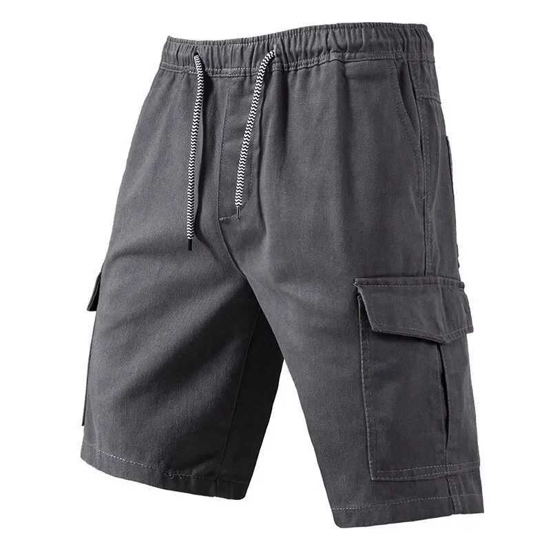 Fashion Casual Street Style Cargo Shorts Mens Summer Loose Straight Pants Outdoor Multi-Pocket Casual Pants W250705