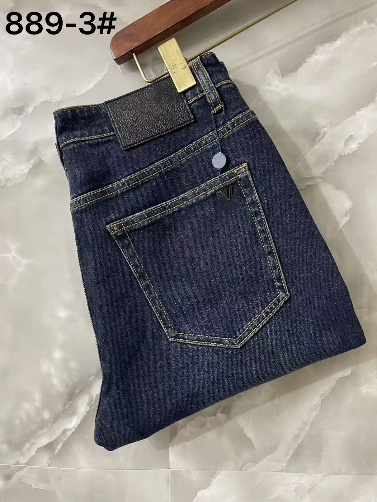 jeans for mens Elegant Casual Mens' Custom Fit Jeans with a Touch of Vintage Design | Available from Size 30 up to 40
