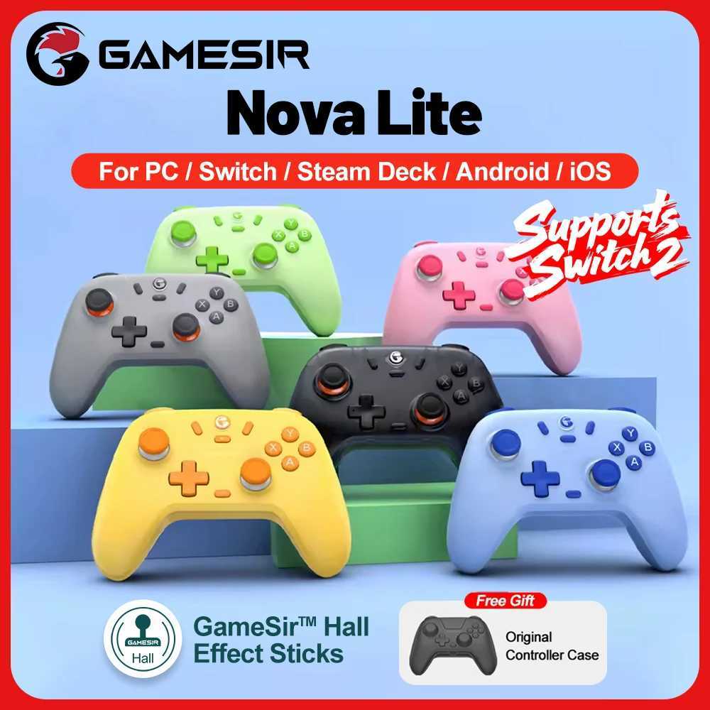 Gamesir Gamepads PC Switch 2 Controller Nova Lite Controle Hall Effective Joystick for Switch Steam Android iOS PhoneS2507074